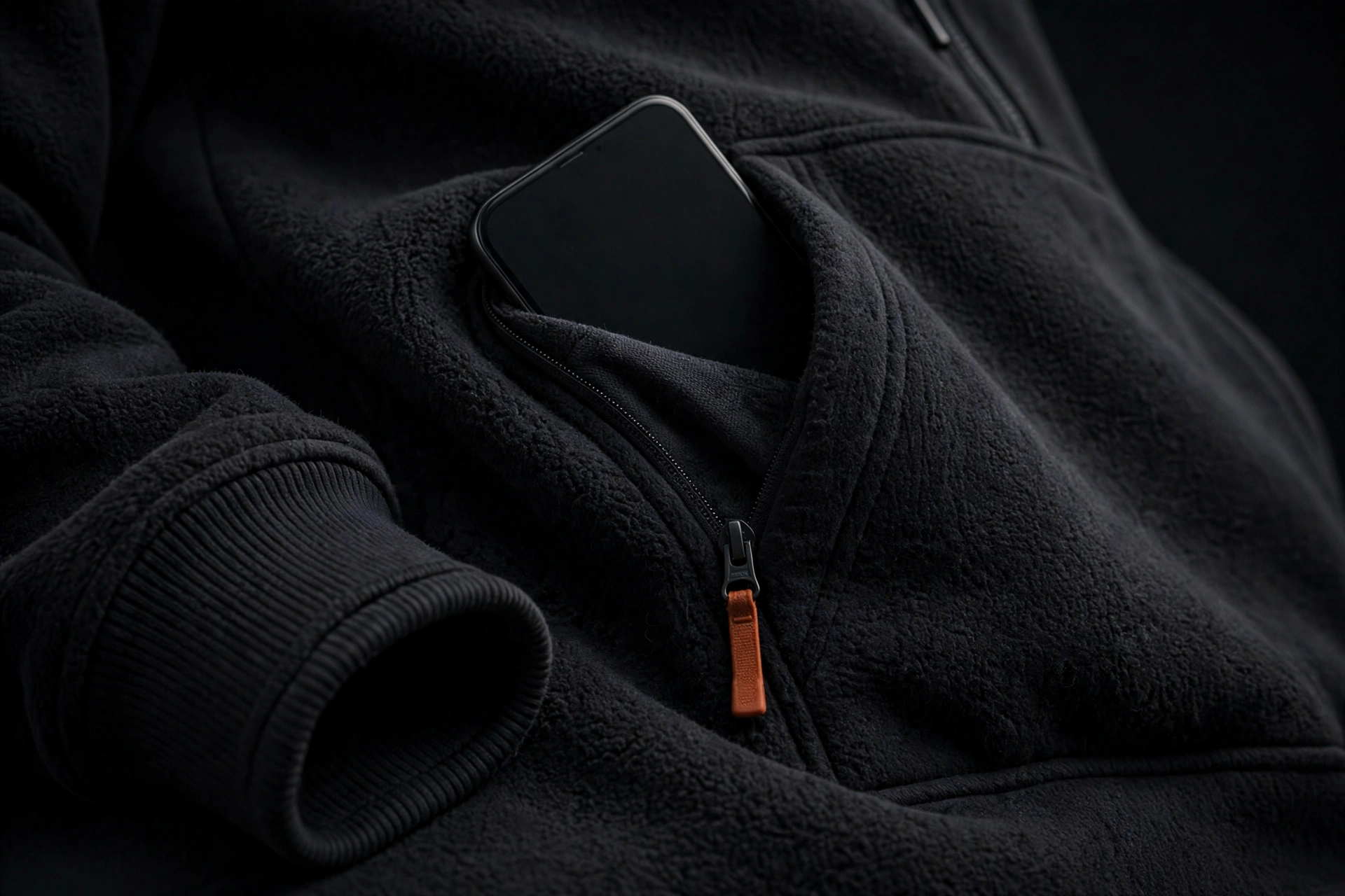 Version two zip pocket, in development